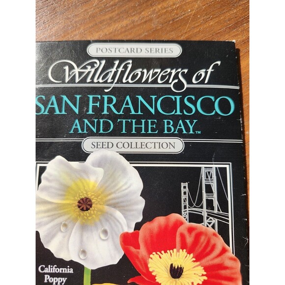 Wildflowers of the San Francisco & Bay Seed Packet Post Card Unused 2000 - Picture 3 of 10